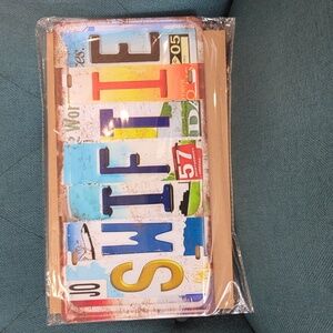 Taylor Swift metal car tag sign